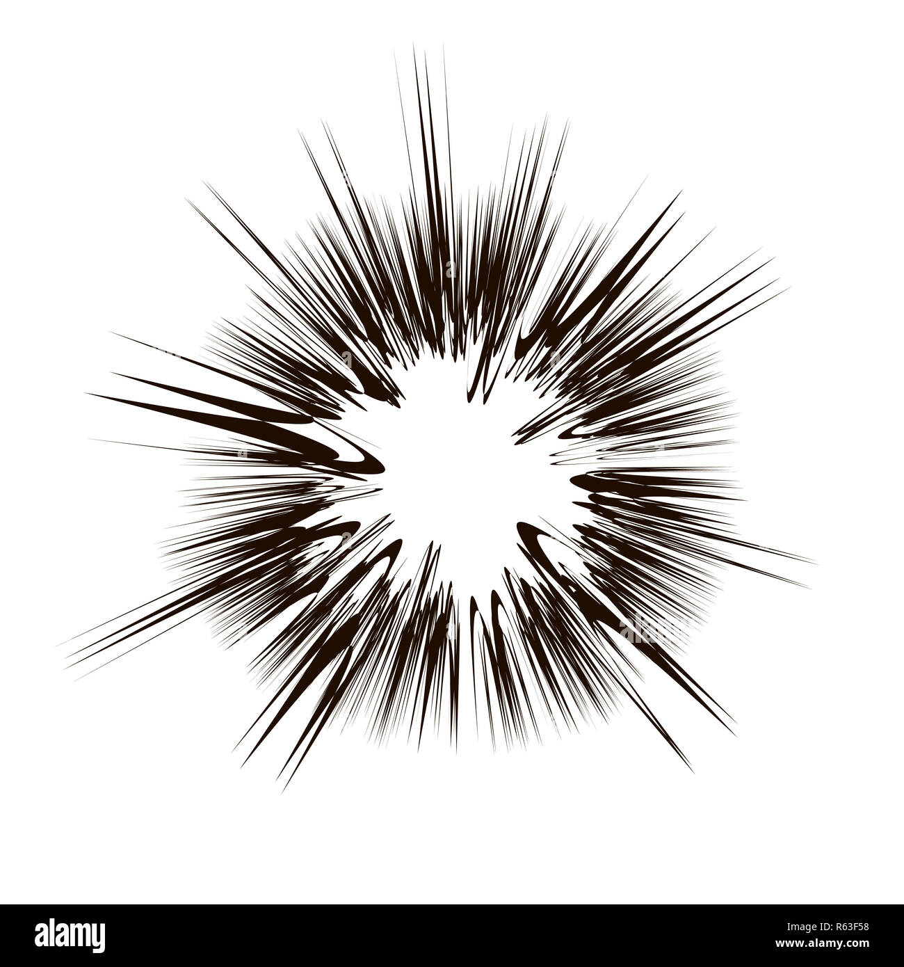 Explode Flash, Cartoon Explosion, Star Burst Stock Photo - Alamy