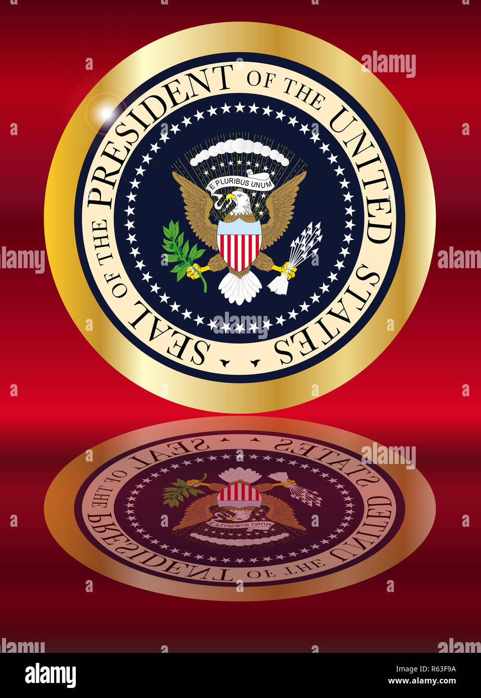 Presidential seal gold hi-res stock photography and images - Alamy