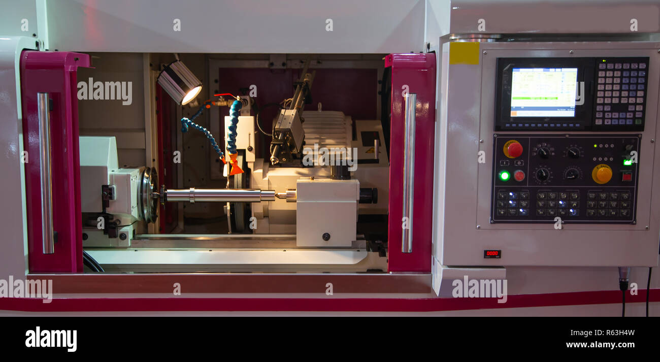 CNC cylindrical surface grinding machine, industrial machining Stock