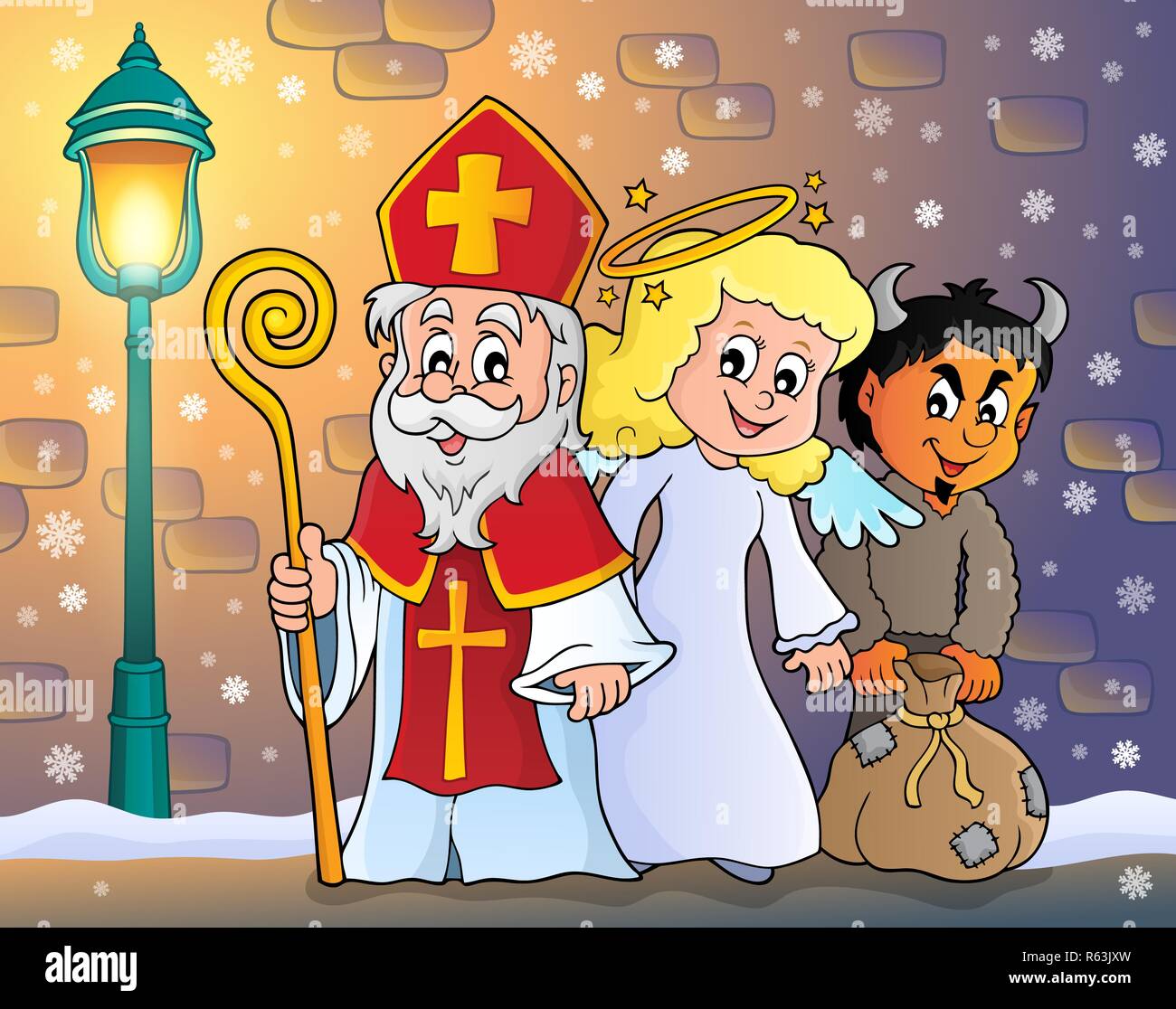 Saint Nicholas Day theme 5 Stock Photo Alamy