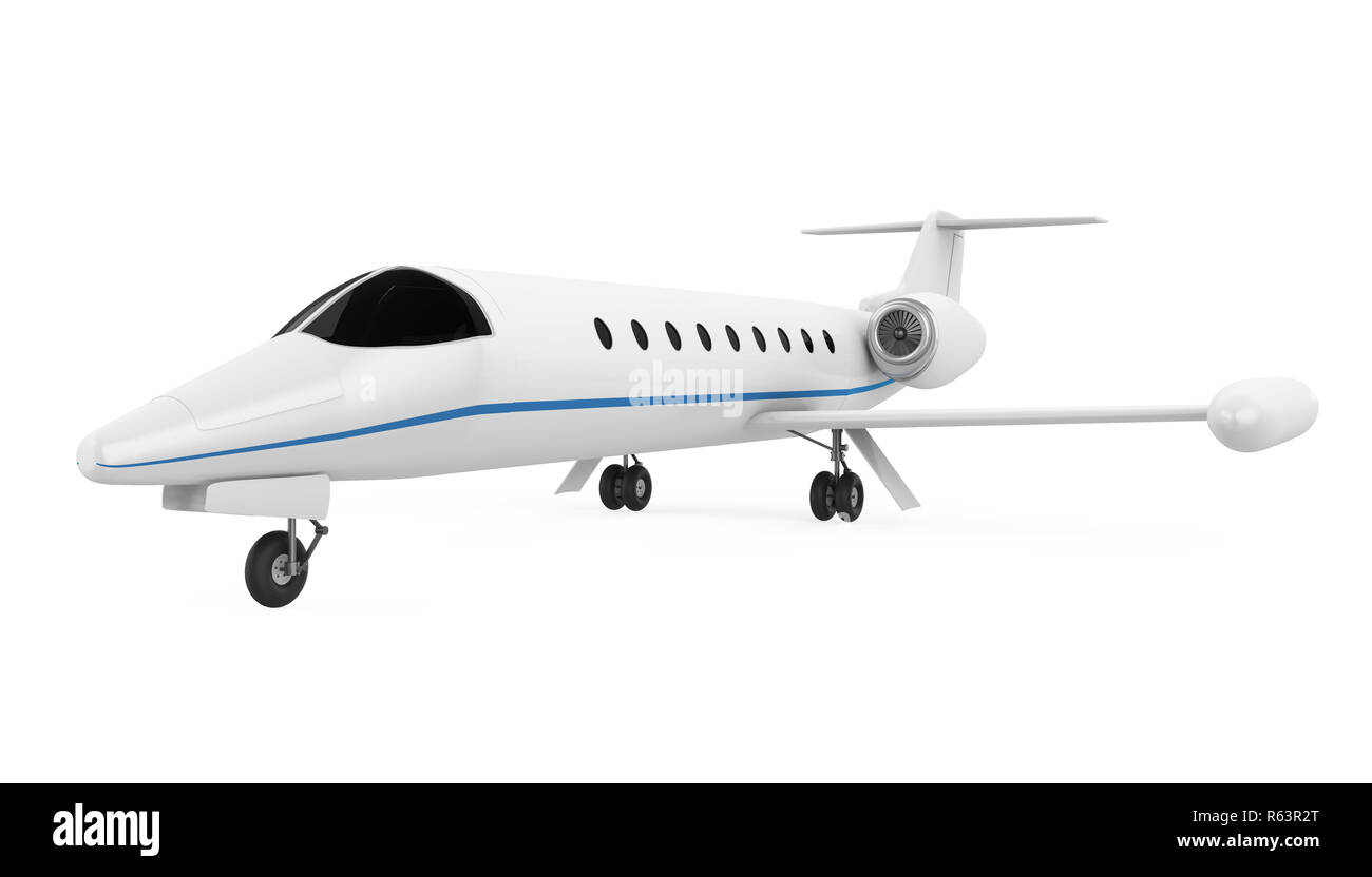 3d render luxury private jet hi-res stock photography and images - Alamy