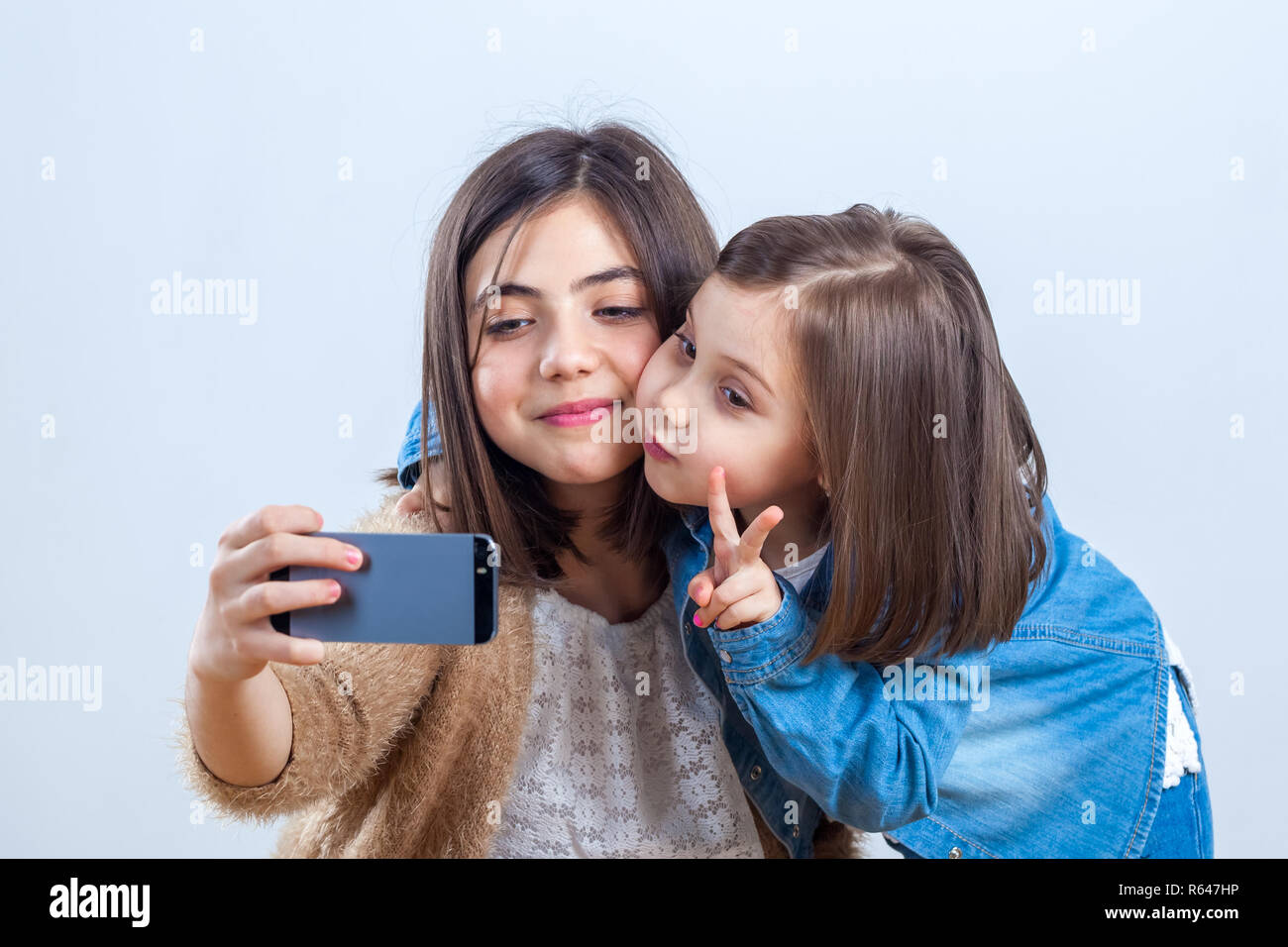 31,953 Two Sisters Posing Images, Stock Photos, 3D objects, & Vectors |  Shutterstock