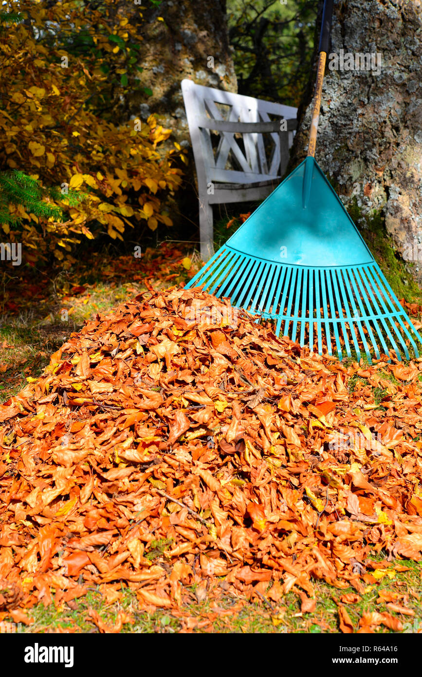 Gartenbank autumn hi-res stock photography and images - Alamy