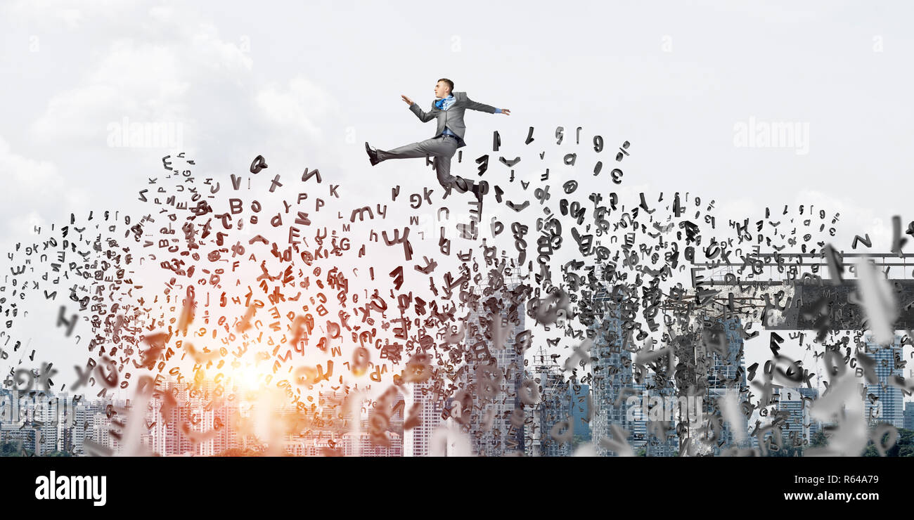 Problem and difficulties overcoming concept Stock Photo - Alamy