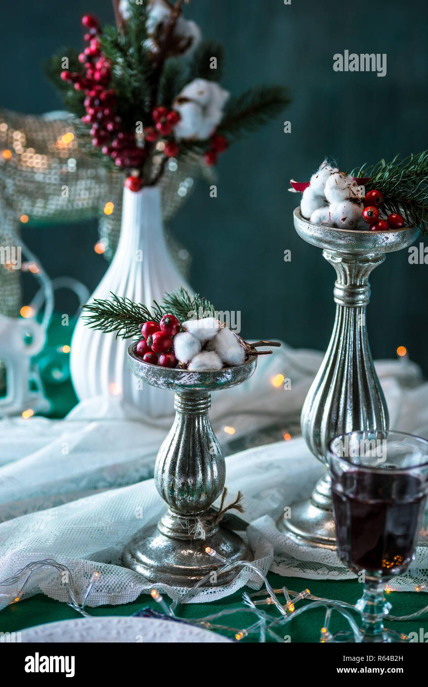 Russian New Years Eve Table Stock Photos Russian New Years Eve