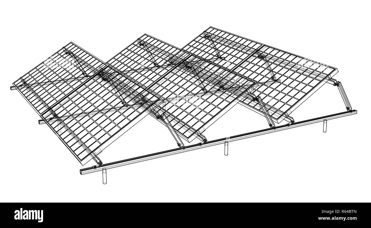 Solar Panel Concept Stock Photo Alamy