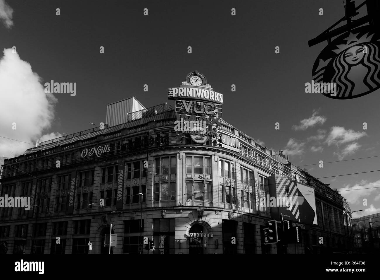 The Printworks Building, Todd St, Manchester City, Lancashire, England, UK Stock Photo
