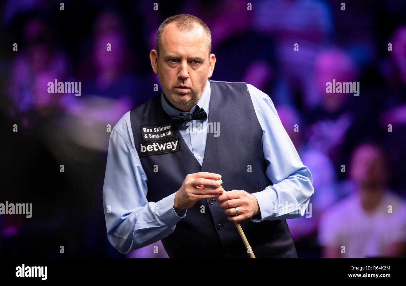 Mark Williams during day seven of the Betway UK Championship at The