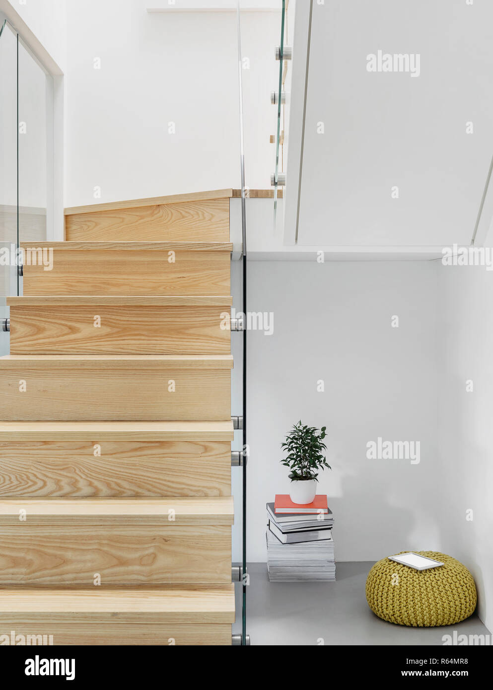 Modern Staircase Stock Photo