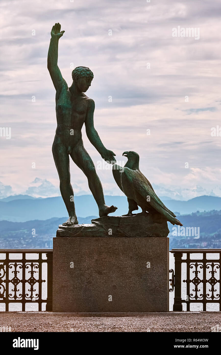 Human to eagle hi-res stock photography and images - Alamy