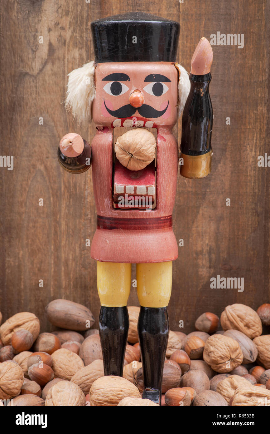 antique nutcracker soldier