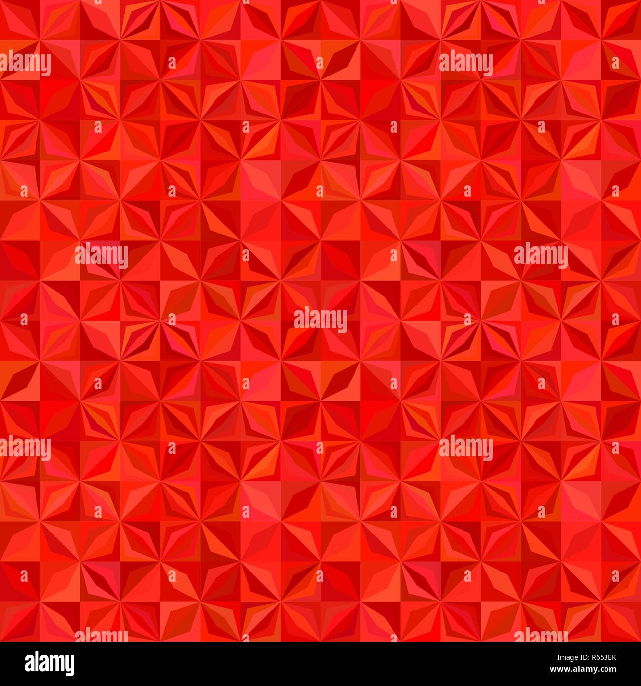Red geometrical stripe pattern - vector tile mosaic background design ...