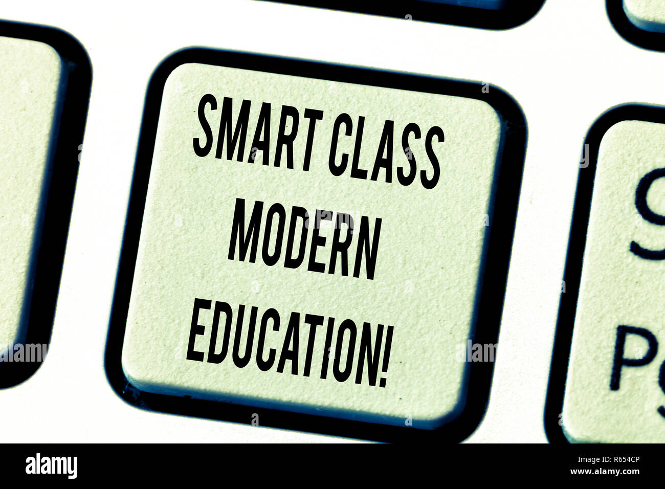 Text sign showing Smart Class Modern Education. Conceptual photo Up to ...