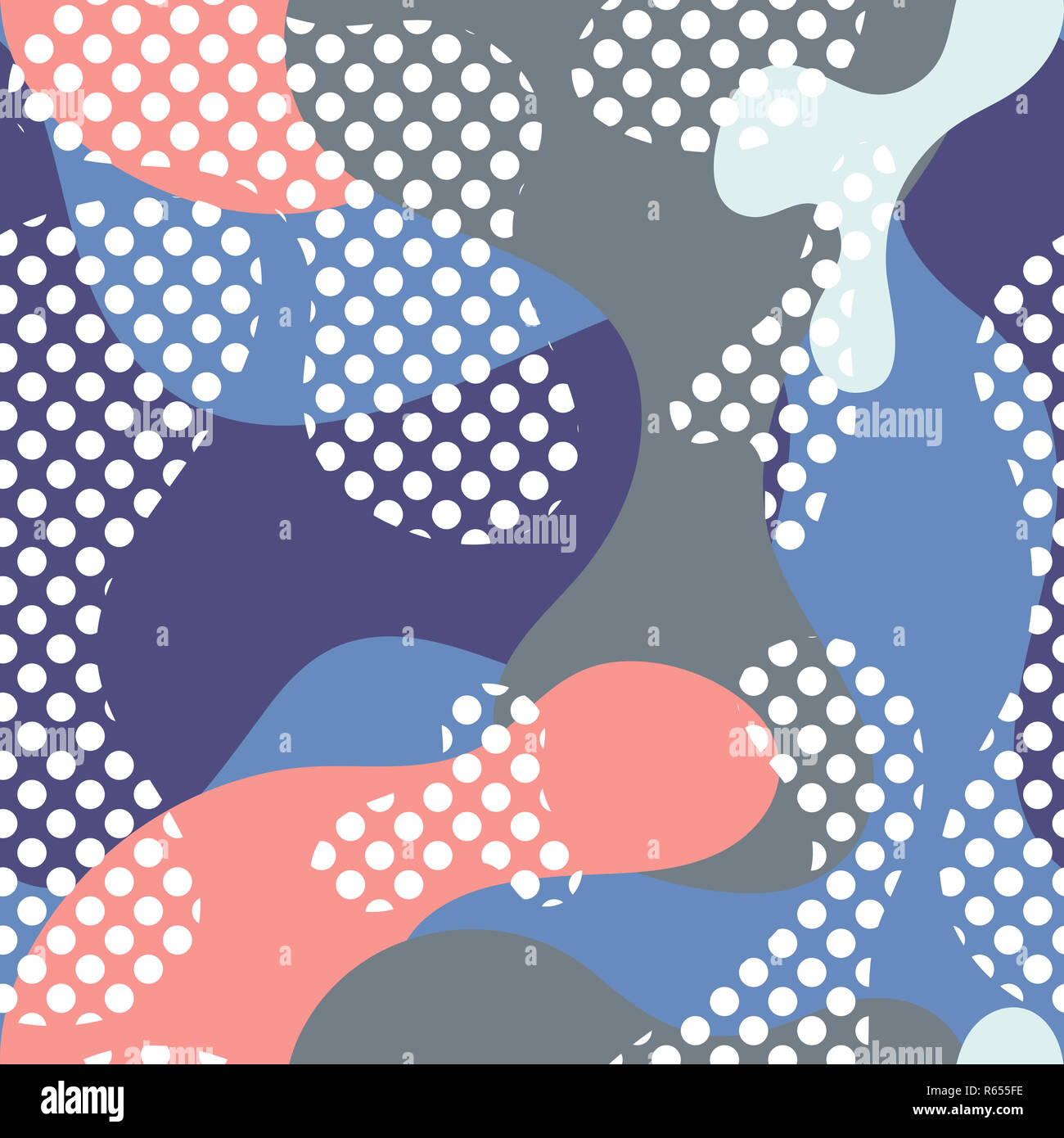 Color seamless pattern modern bold Stock Photo - Alamy