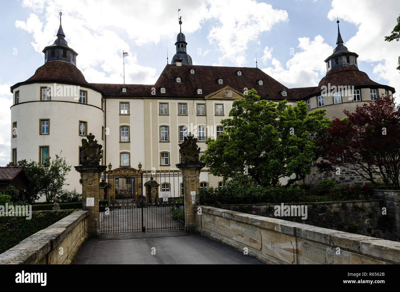 castle langenburg Stock Photo
