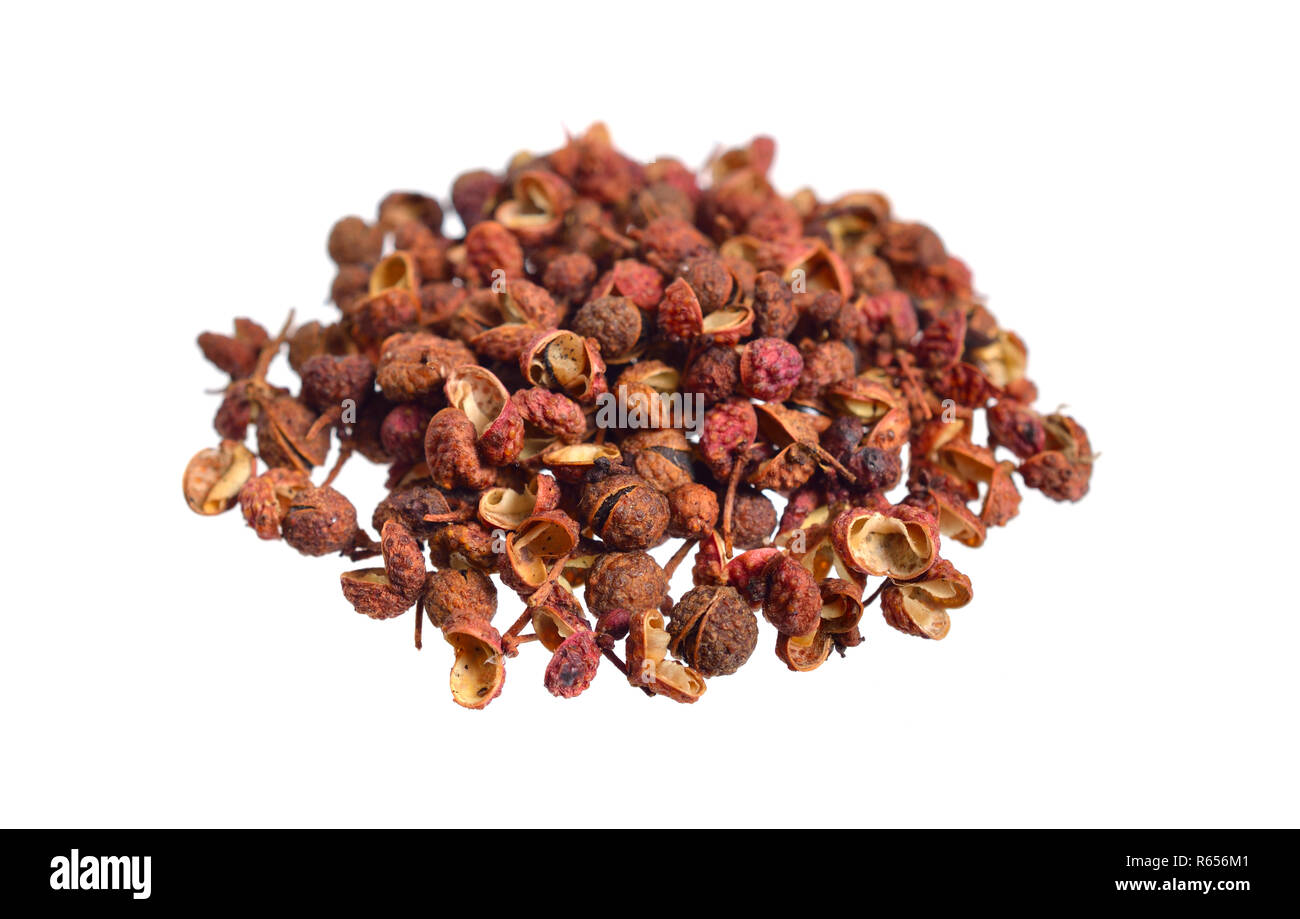 Sichuan pepper, Sichuan peppercorn, Szechuan pepper or Szechuan