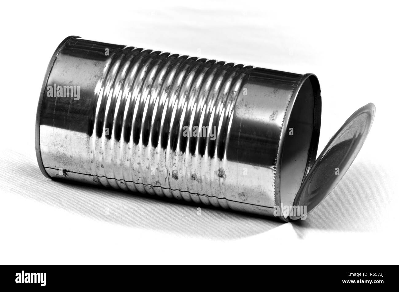 Download A Large Empty Food Tin Can Has Been Opened And Is Laying Down Photographed On White Used For Storing Vegetables And Fruit Stock Photo Alamy Yellowimages Mockups