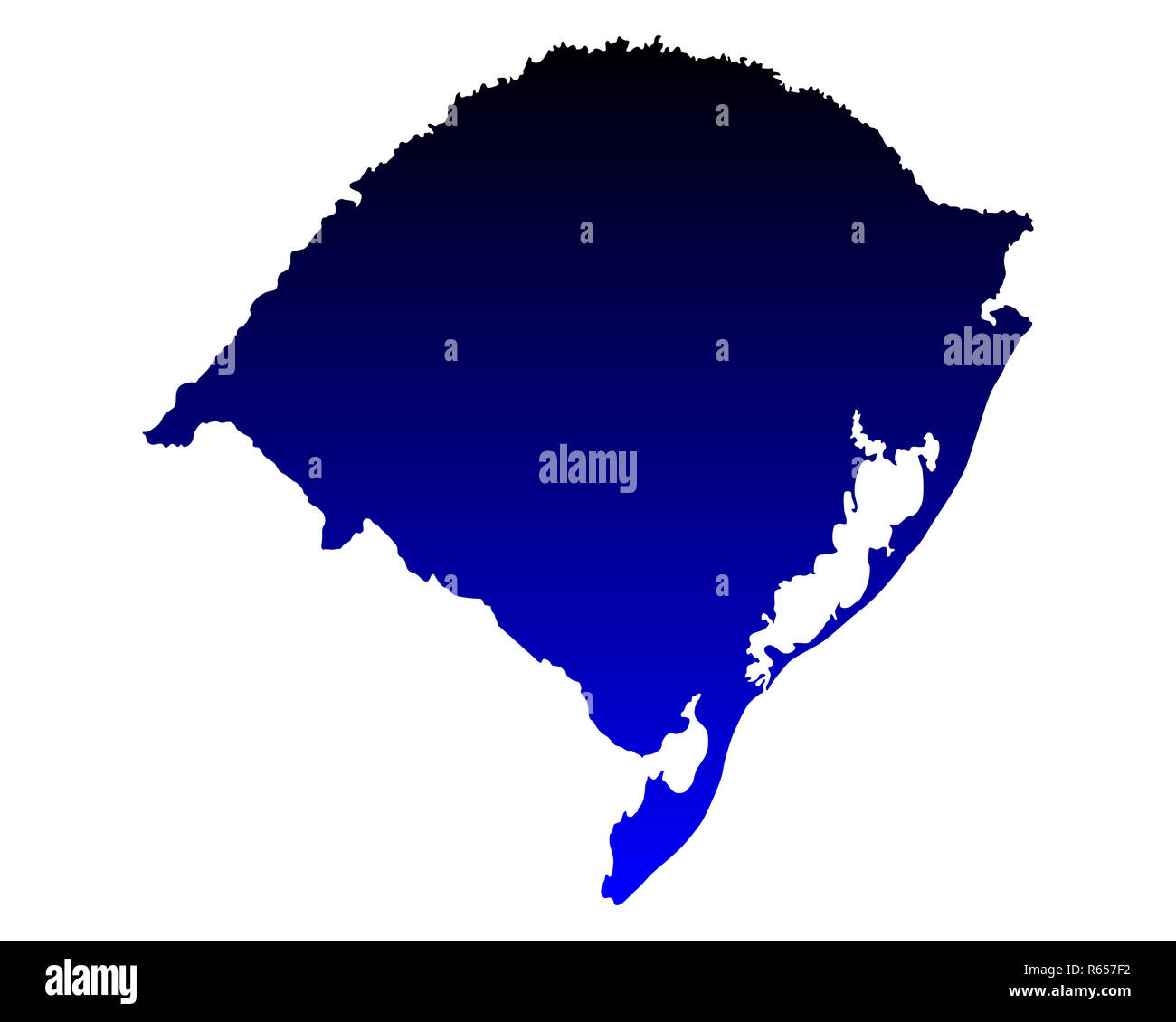 map of rio grande do sul Stock Photo Alamy