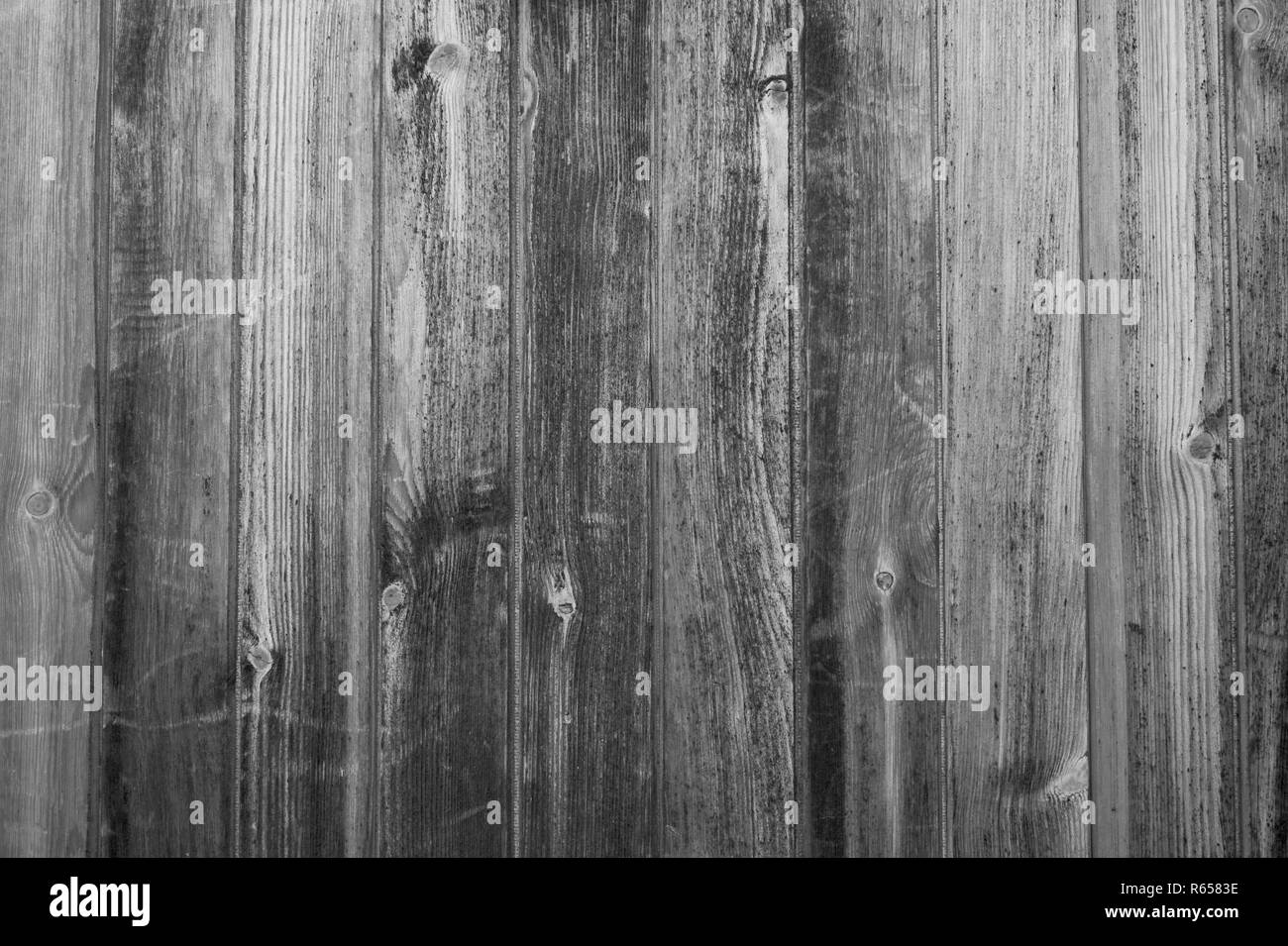 weathered gray wood background Stock Photo