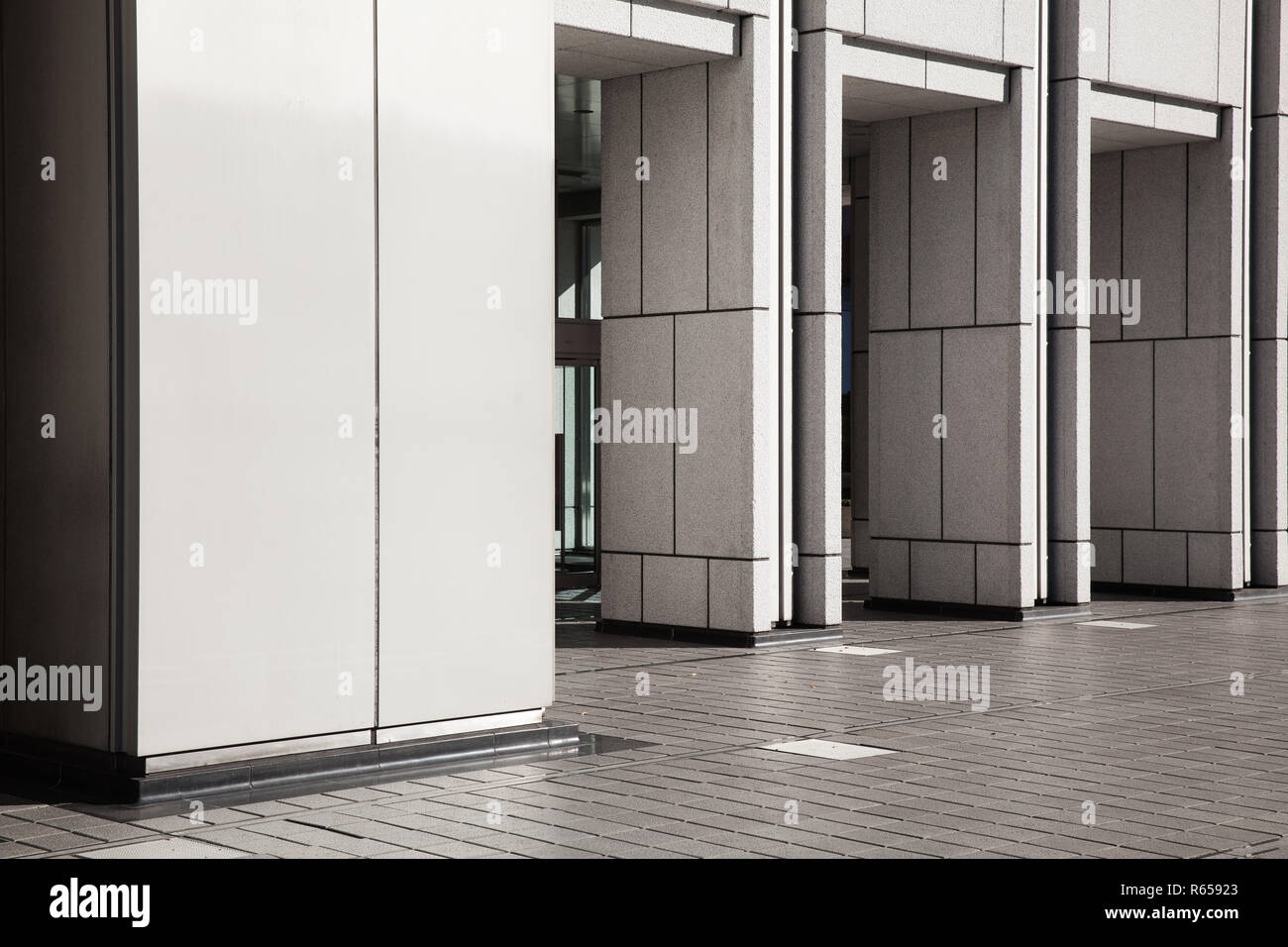 Moderne Architektur im Herzen der Stadt Tokio, im Stadtteil Shinjuku Stock Photo