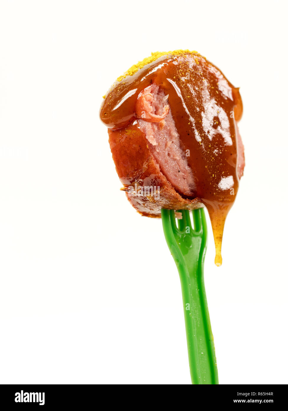 currywurst on piekser Stock Photo