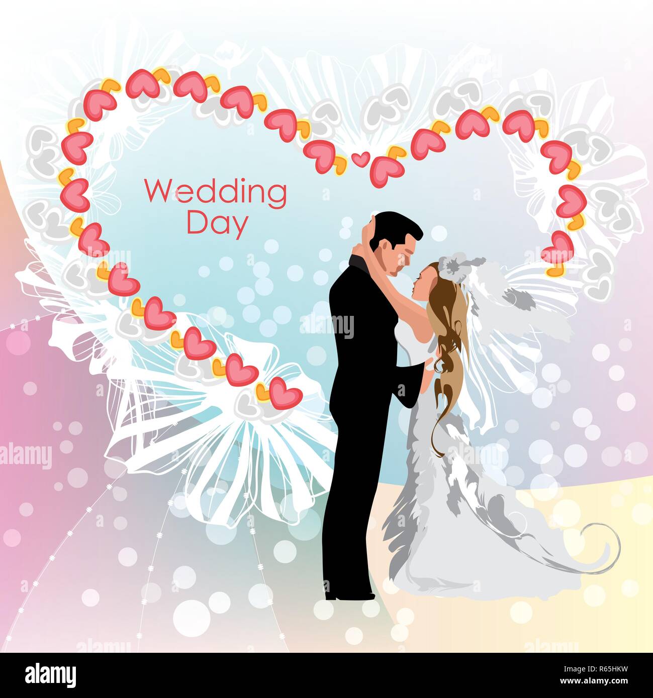 Bride groom wedding invitation hi-res stock photography and images - Alamy