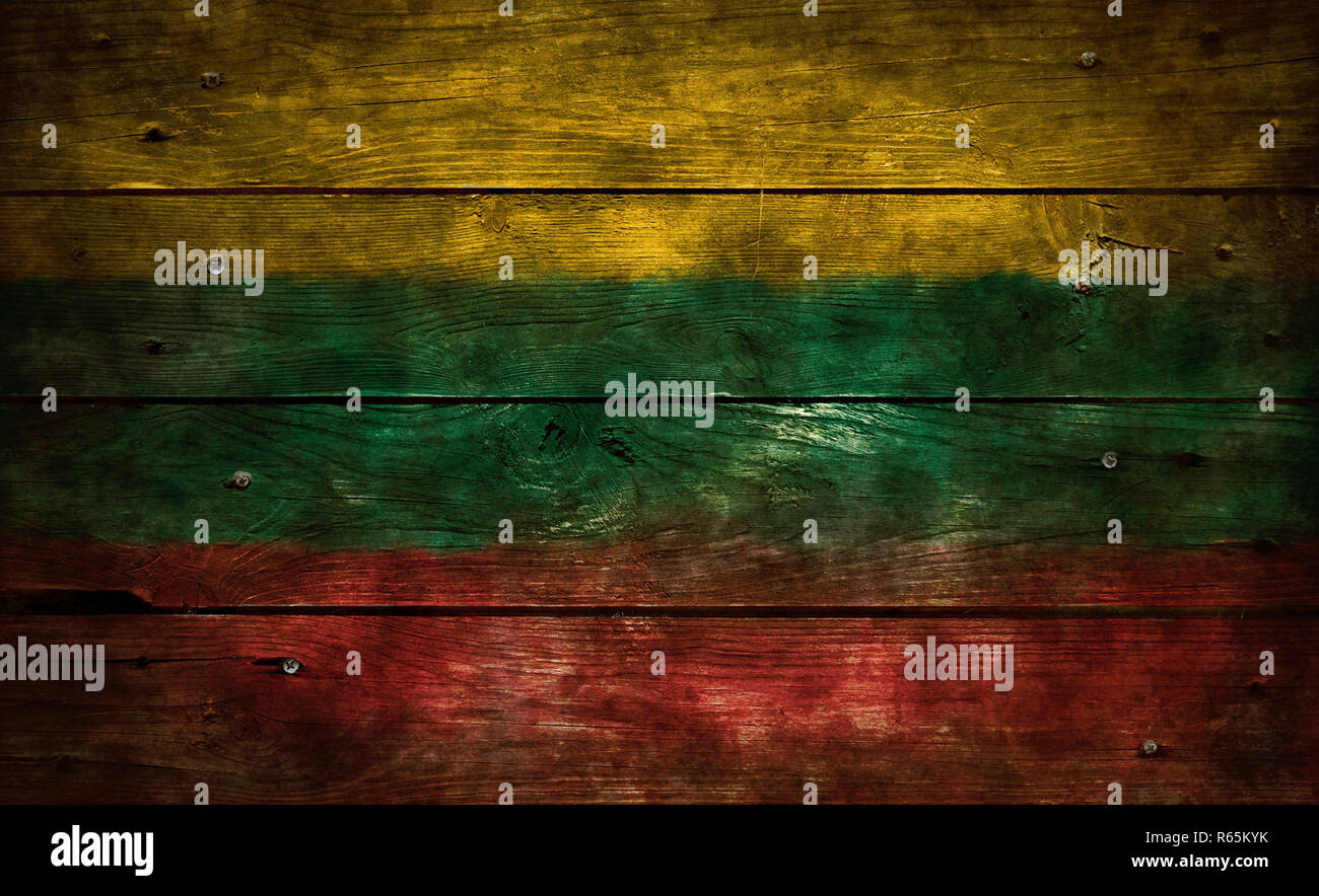 flag of lithuania Stock Photo - Alamy