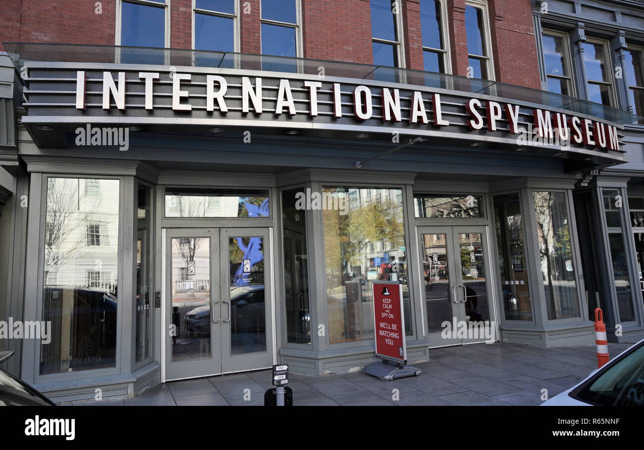 International Spy Museum, Washington D.C. Stock Photo