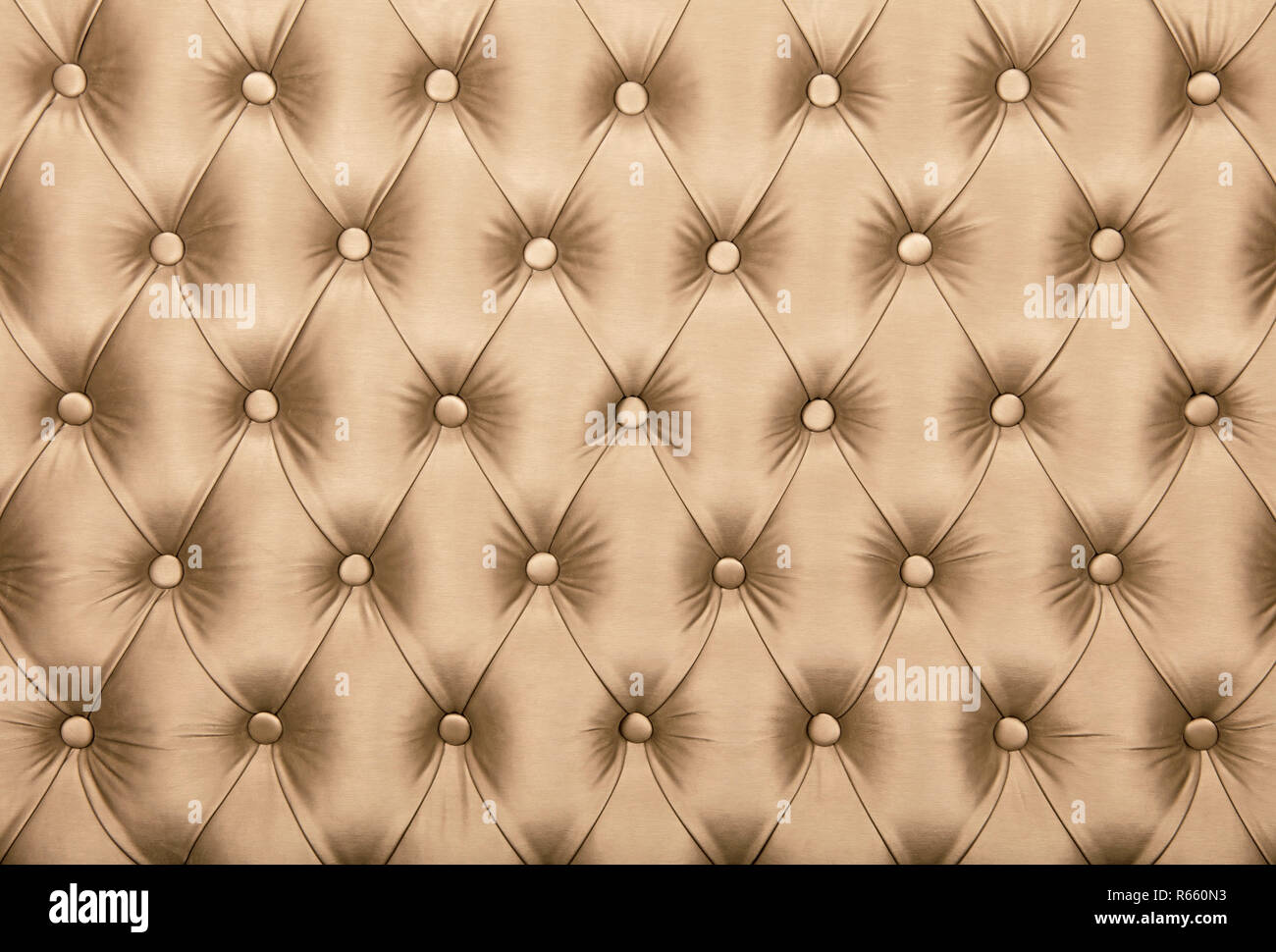 Beige capitone tufted fabric upholstery texture Stock Photo Alamy