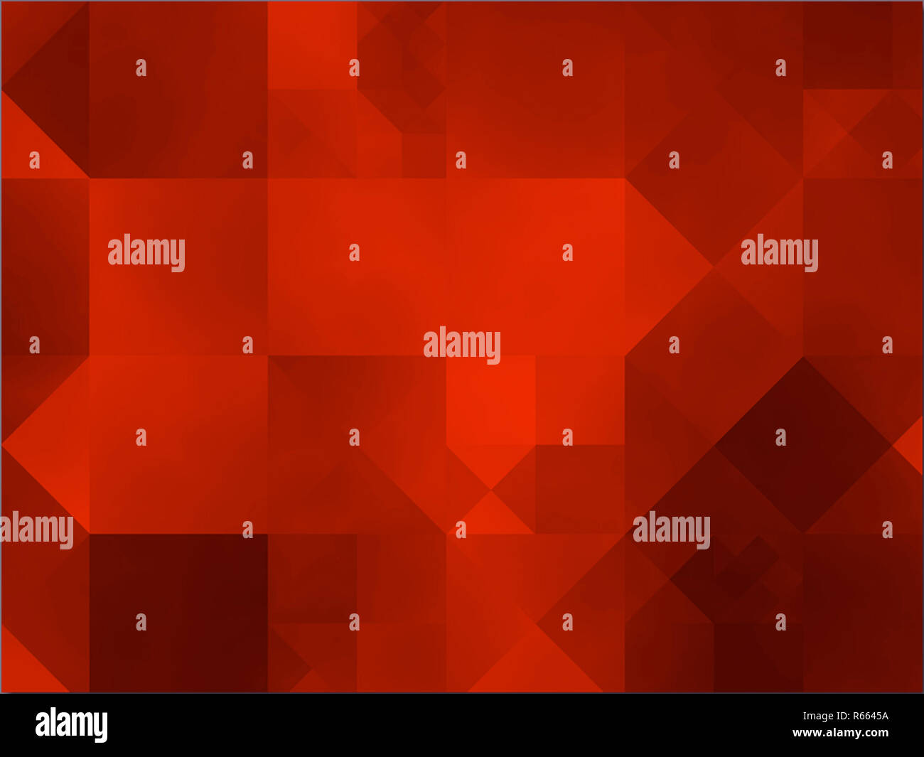 Abstract red gradient, geometric advertising modern pattern, dynamic surface Stock Photo