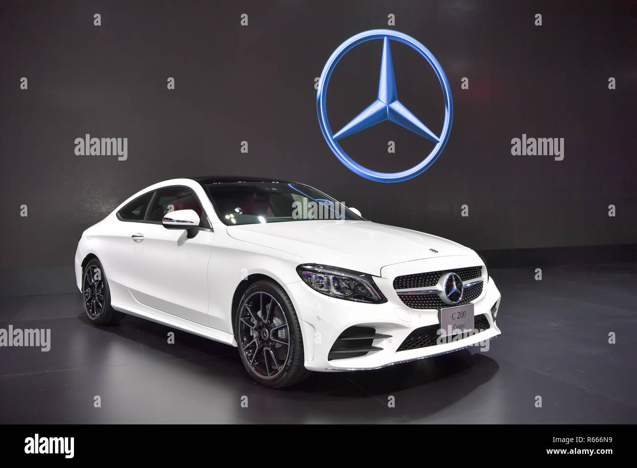 Nonthaburi November 28 Mercedes Benz C 200 Coupe Car On Display At The 35th Thailand International Motor Expo On November 28 2018 In Nonthaburi T Stock Photo Alamy