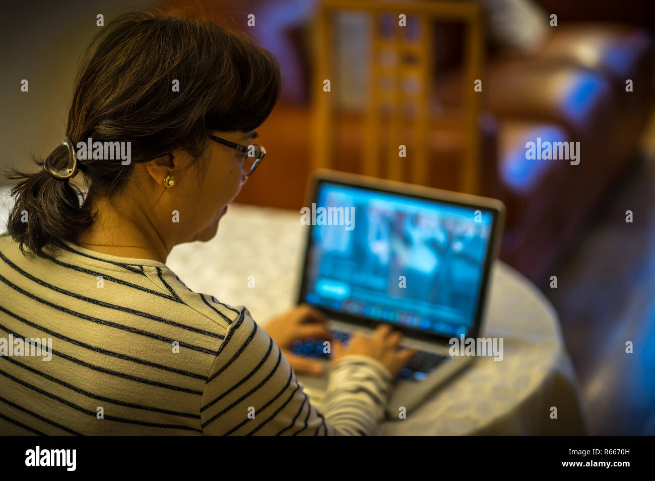 60s woman asian hi-res stock photography and images - Alamy