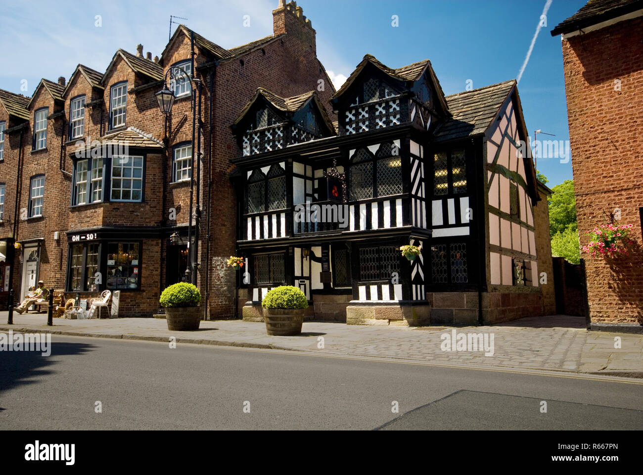 The Priests House, Prestbury Stock Photo