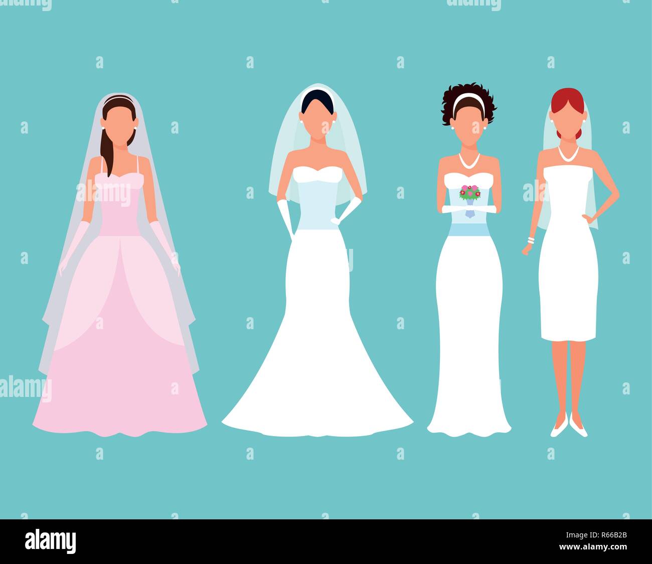 set of wedding suits Stock Vector Image & Art - Alamy