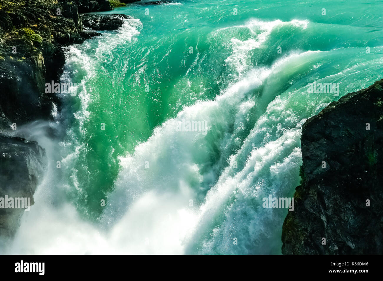 Salto Grande waterfall Stock Photo - Alamy
