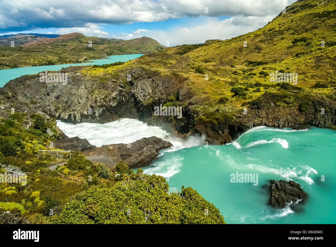 Salto Grande waterfall Stock Photo - Alamy