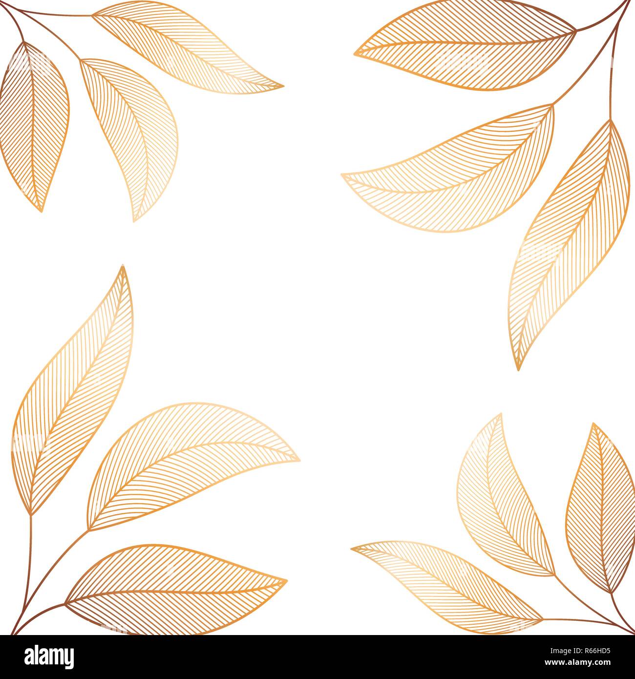 branch with leaves isolated icon Stock Vector Image & Art - Alamy