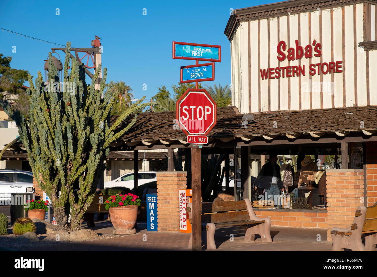Old town scottsdale hires stock photography and images Alamy