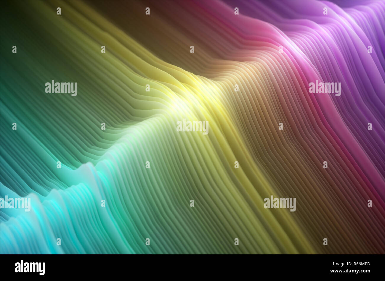 Colorful Embossed Abstract Background Stock Photo