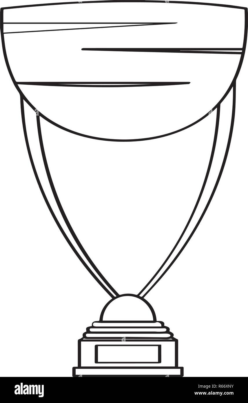 Isolated golden trophy icon Stock Vector Image & Art - Alamy