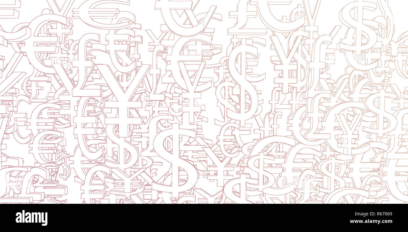 Globe currency symbols hi-res stock photography and images - Alamy