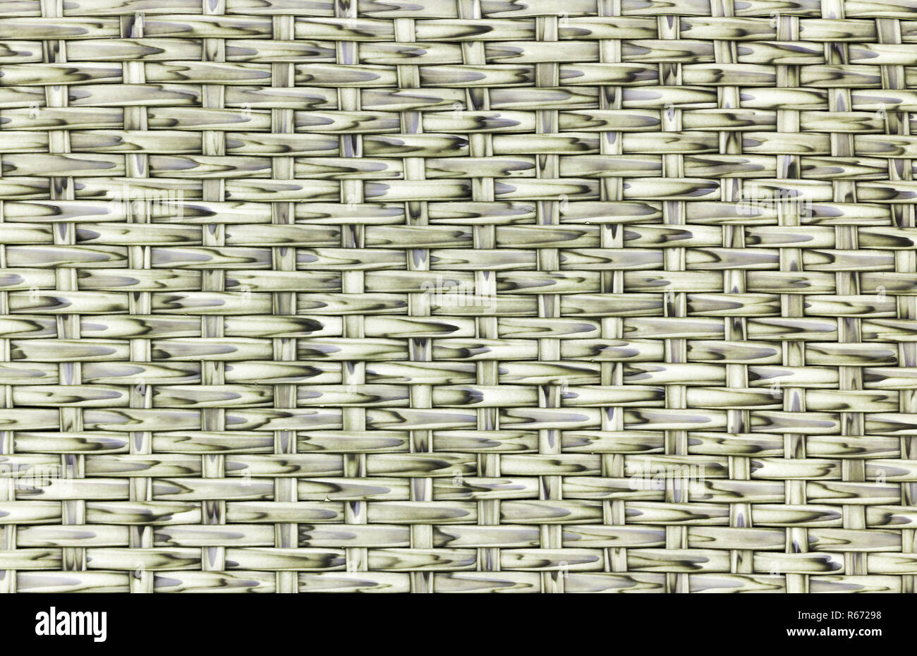 Plastic rattan weaving Stock Photo Alamy