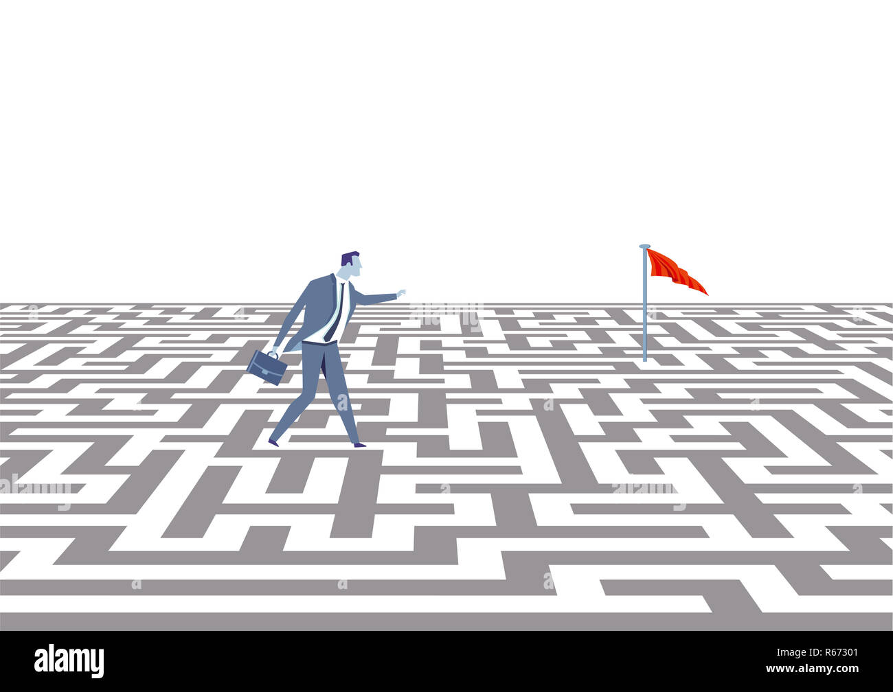business strategy concept,illustration Stock Photo - Alamy