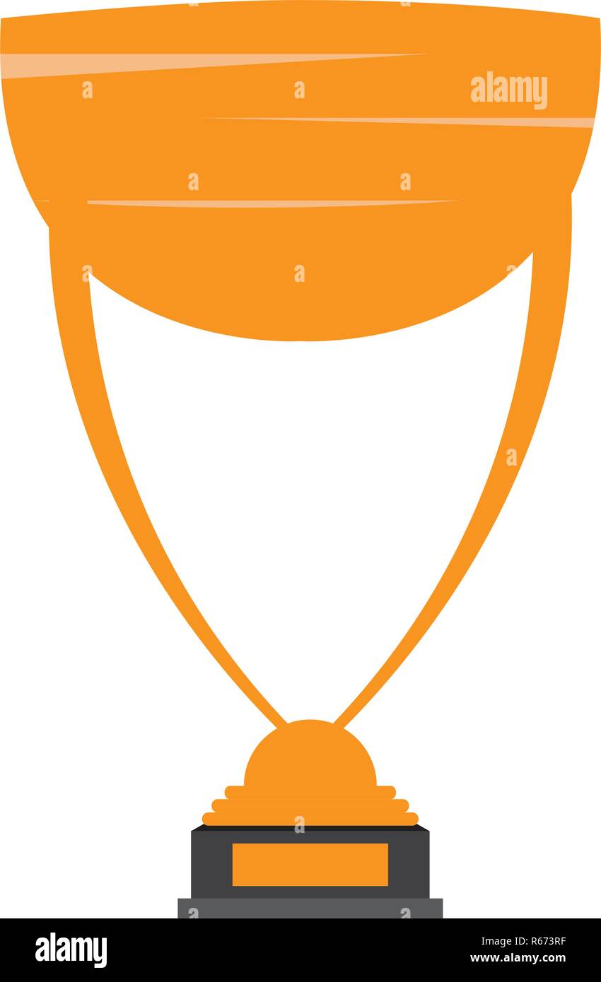 Isolated golden trophy Stock Vector Image & Art - Alamy