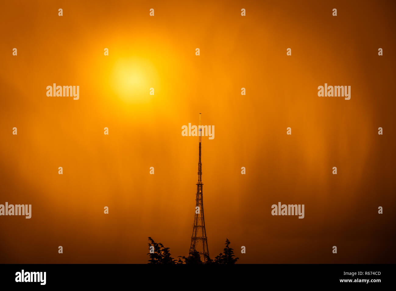 Crystal Palace transmitting station Stock Photo Alamy