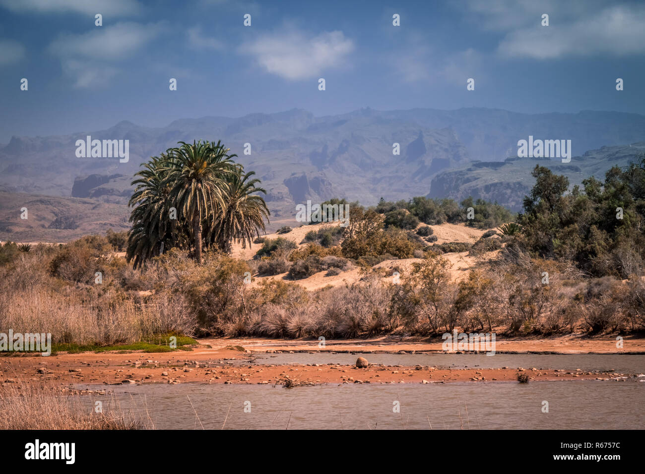 Gran Canaria landscape Stock Photo - Alamy