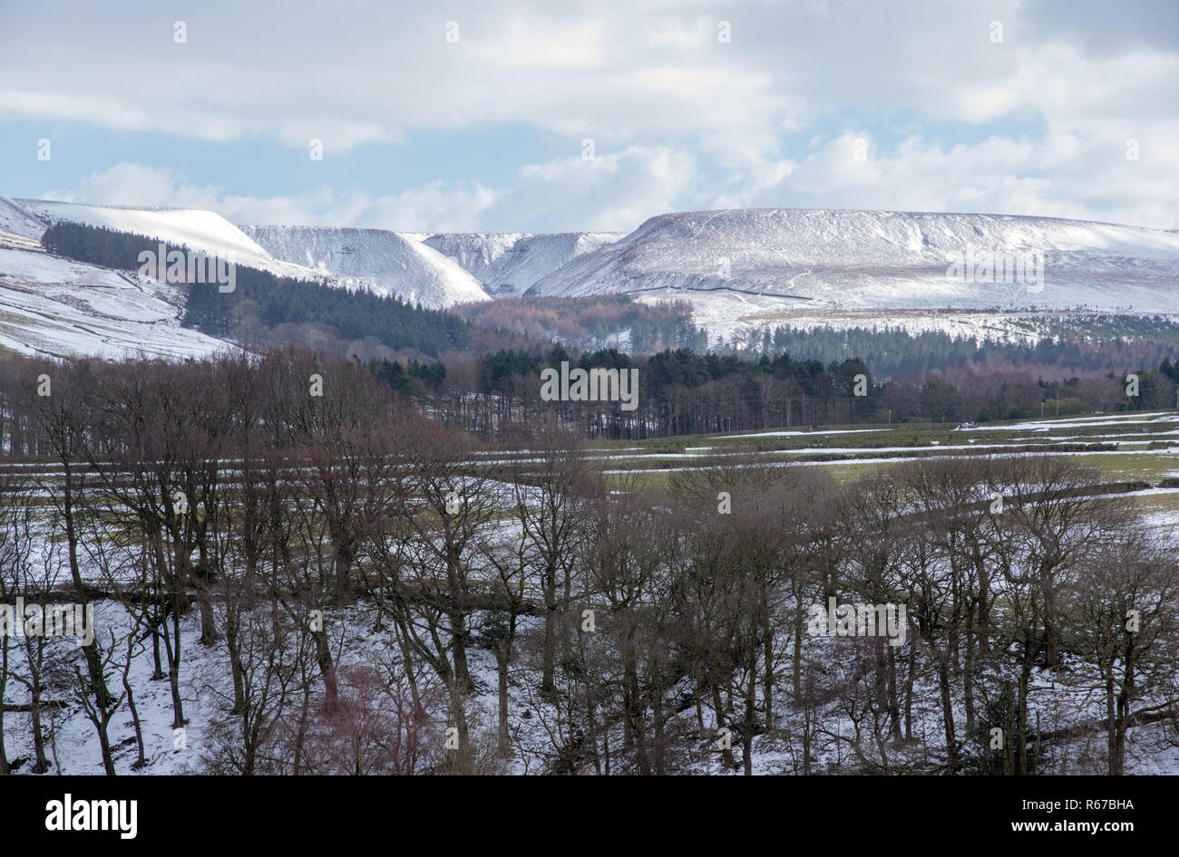 Edge of the Pennines, Holme Moss, West Yorkshire, England Stock Photo