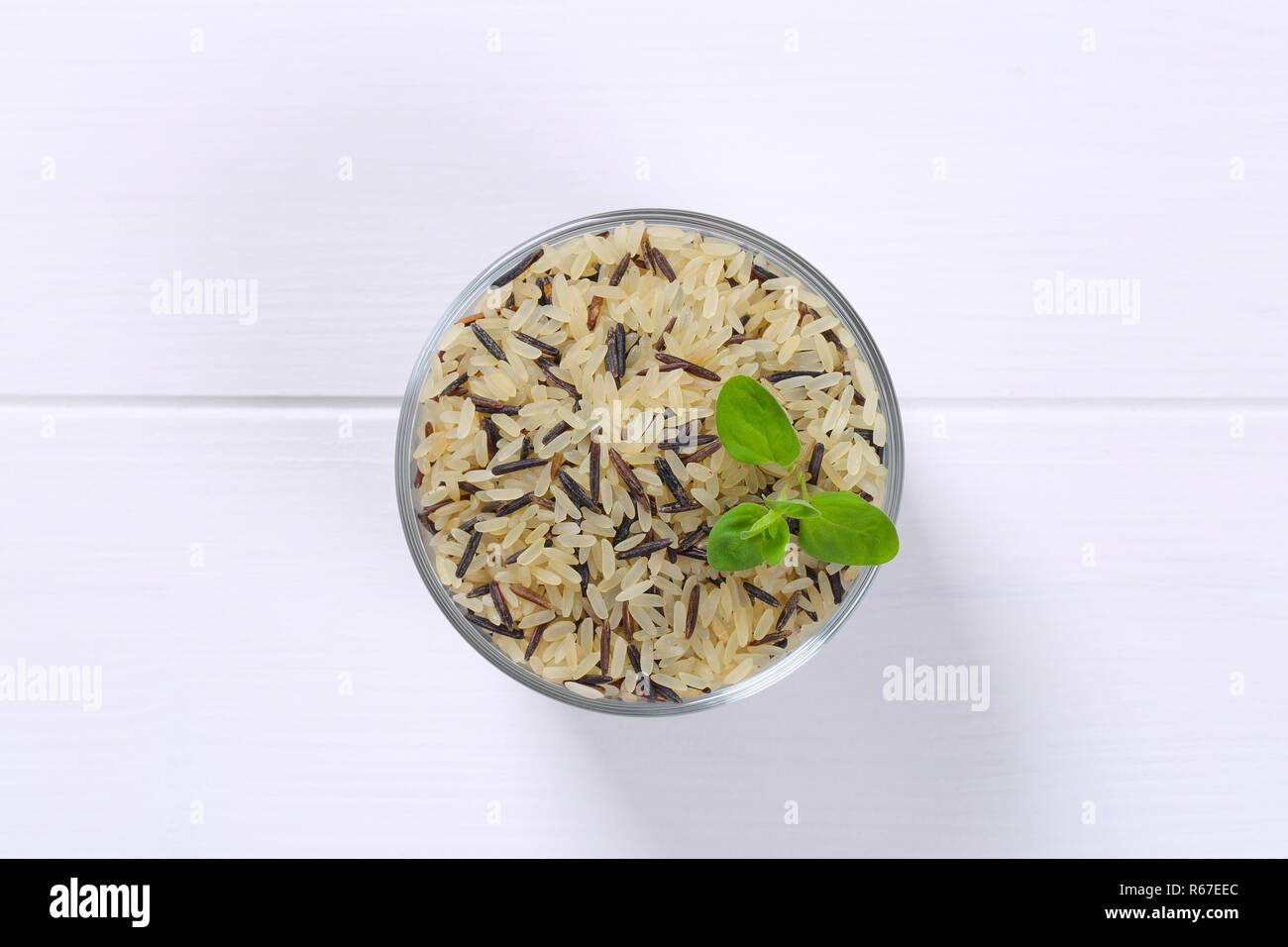 glass of wild rice Stock Photo - Alamy