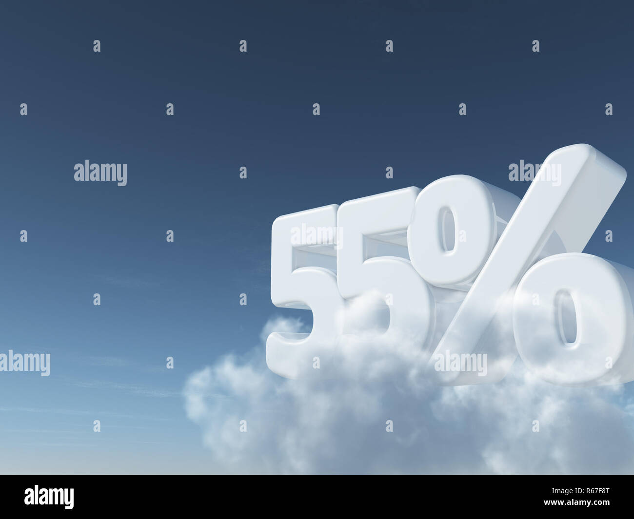 Fifty Point Five Percent Fifty five percent hi-res stock photography and images - Alamy