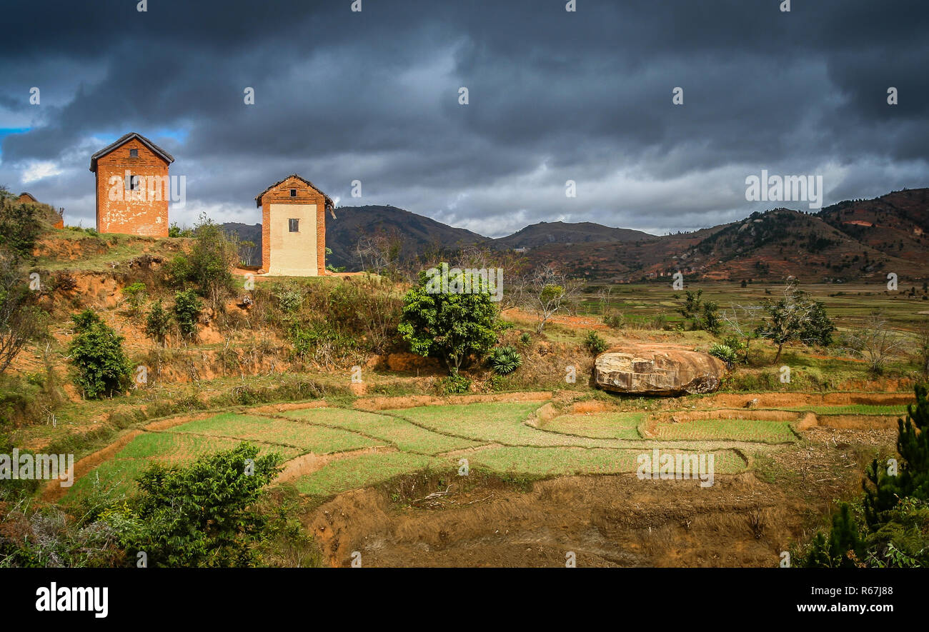 Madagascar Rural Mosques Mada house hi-res stock photography and images - Alamy
